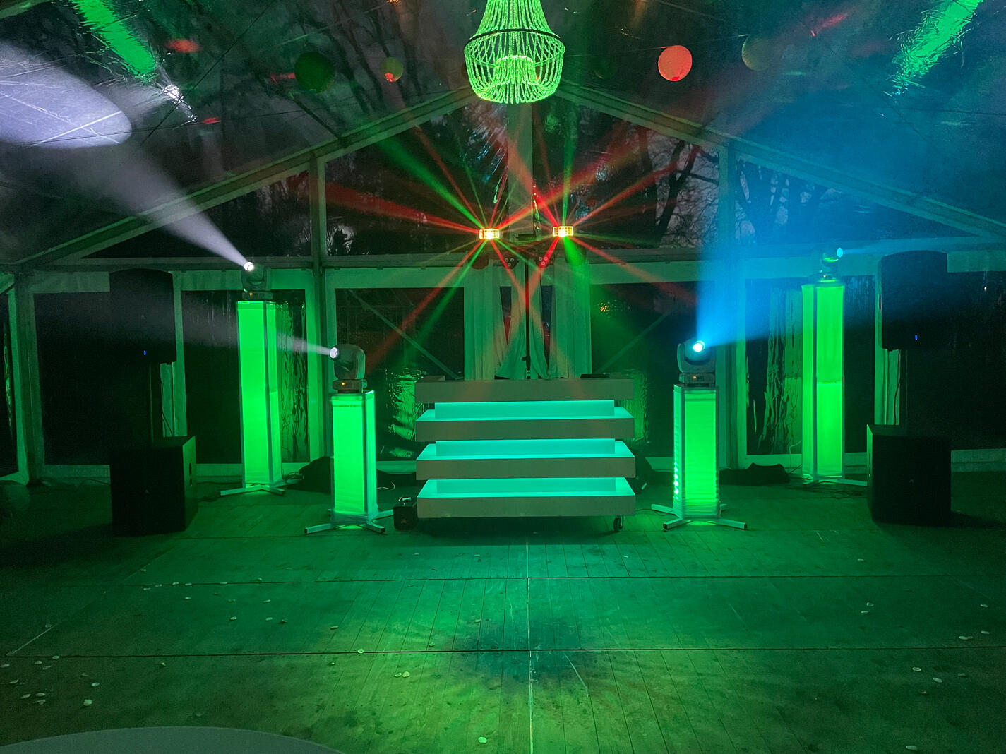 Bruiloft set up